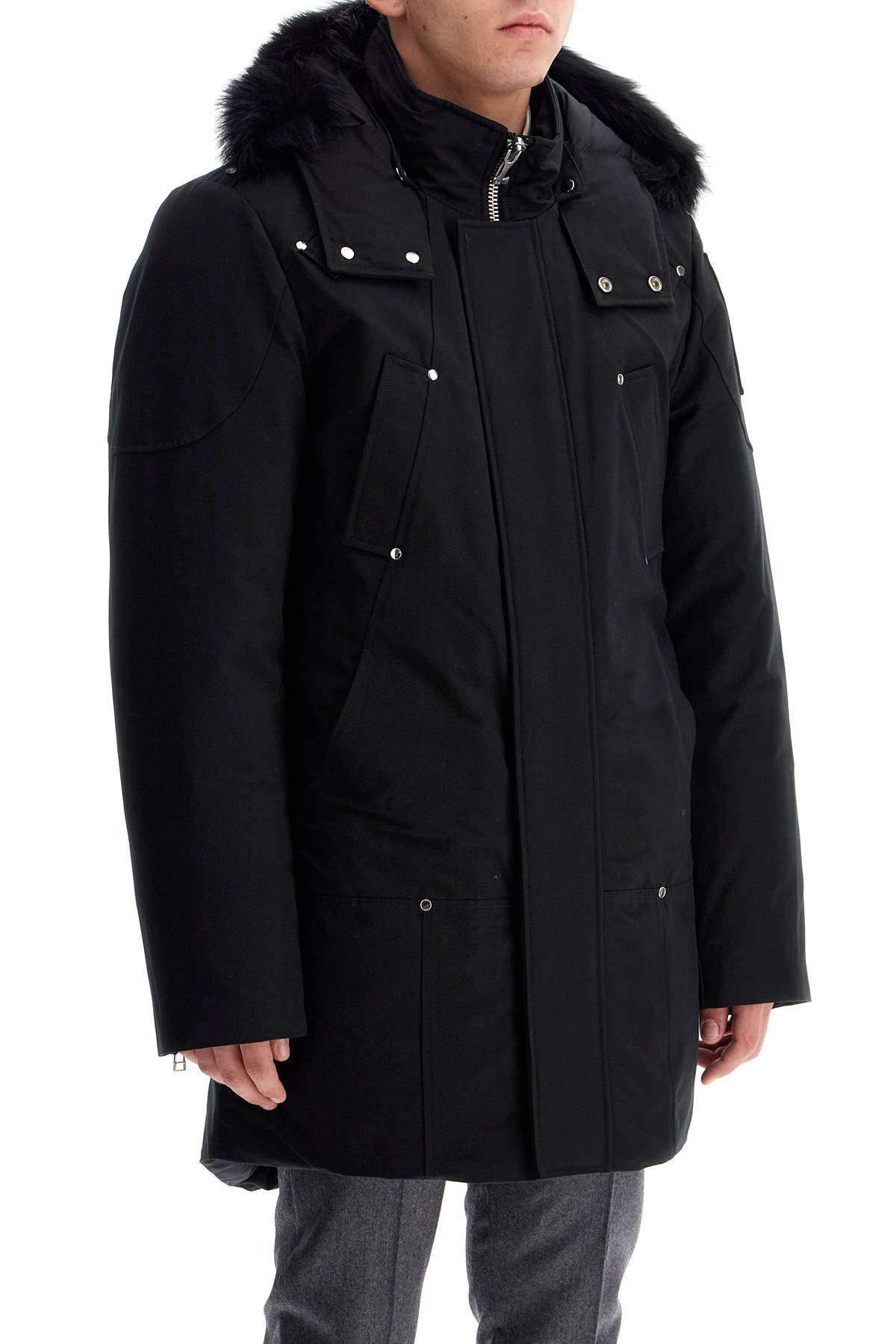 Original Stirling Hooded Down Parka  - Black