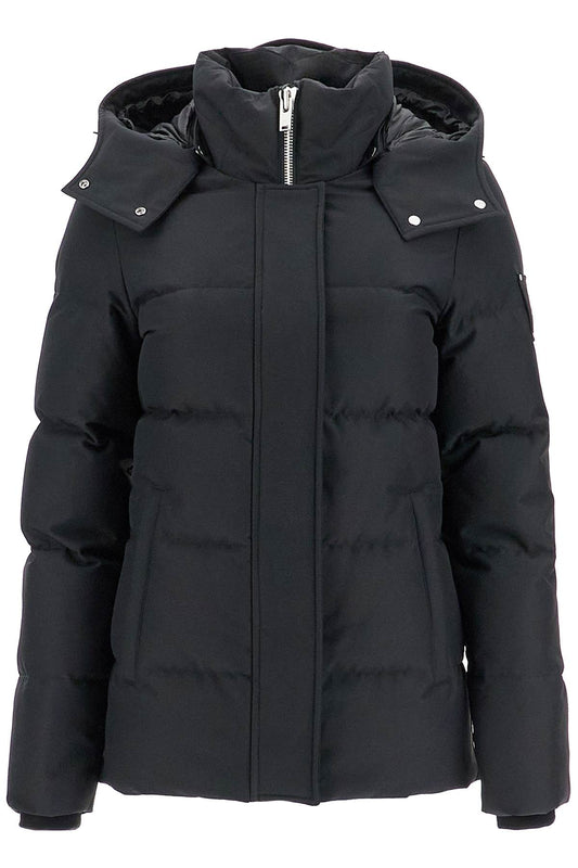 Cloud 3q Down Jacket With She  - Black