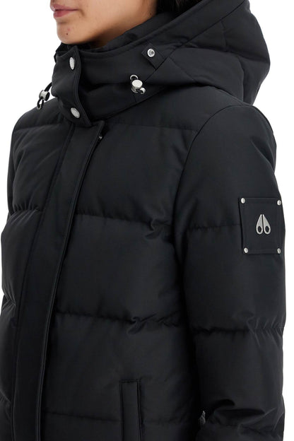 Cloud 3q Down Jacket With She  - Black