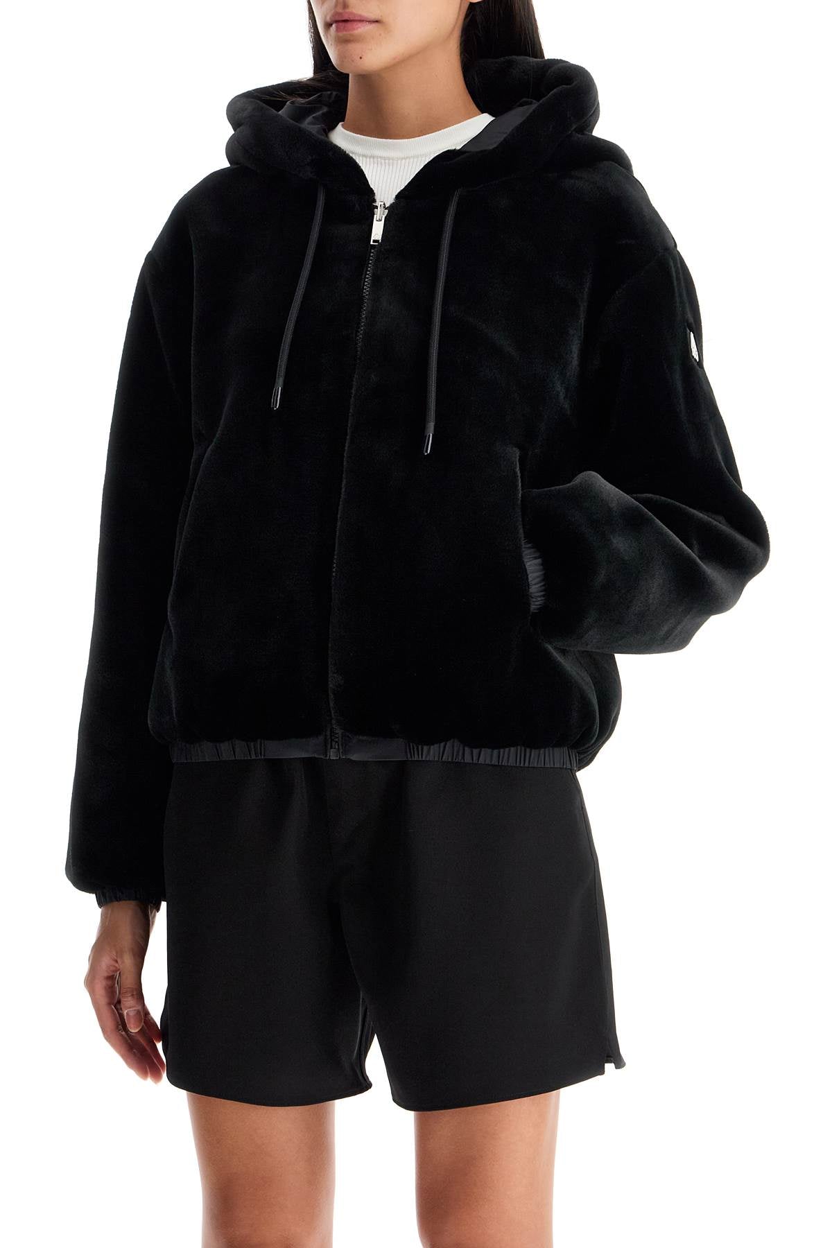 Reversible Eaton Bunny Jacket  - Black