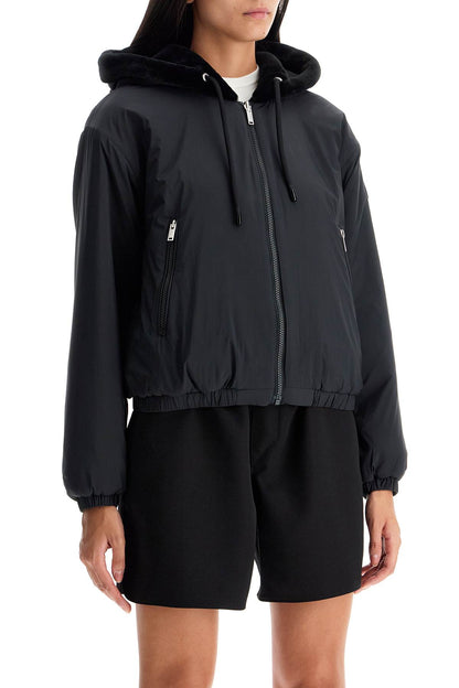 Reversible Eaton Bunny Jacket  - Black