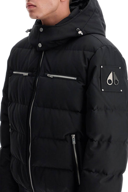 Cloud Hooded Down Jacket  - Black