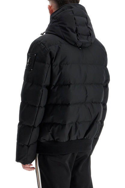 Cloud Hooded Down Jacket  - Black