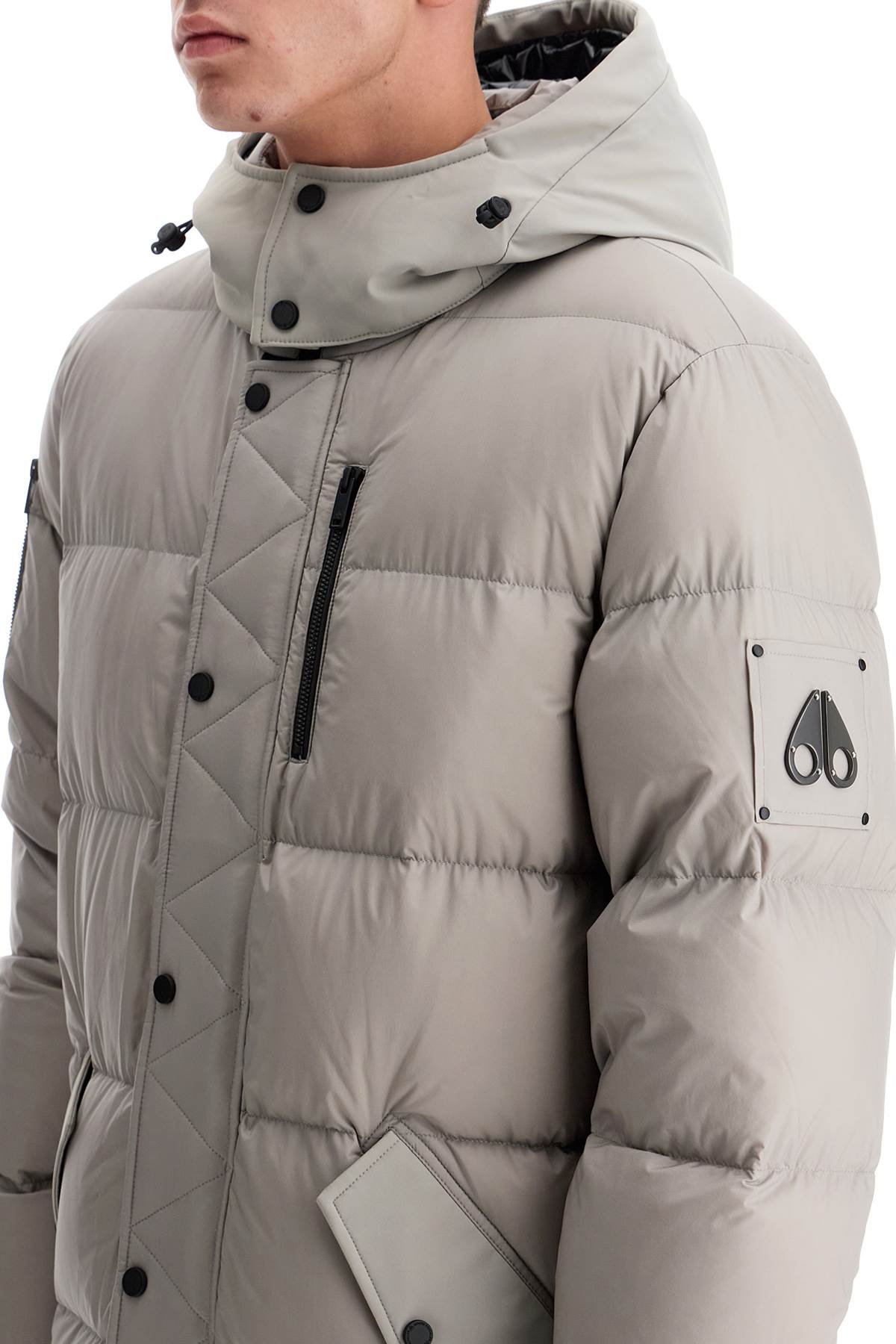 Everest 3q Down Jacket With  - Grey