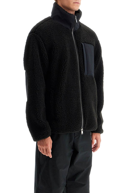 Eco-fur Jacket  - Black