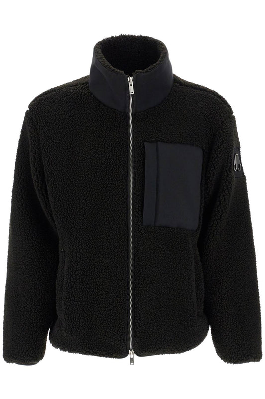 Eco-fur Jacket  - Black