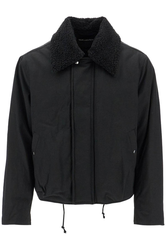 Twill Ace Jacket In Italian  - Black