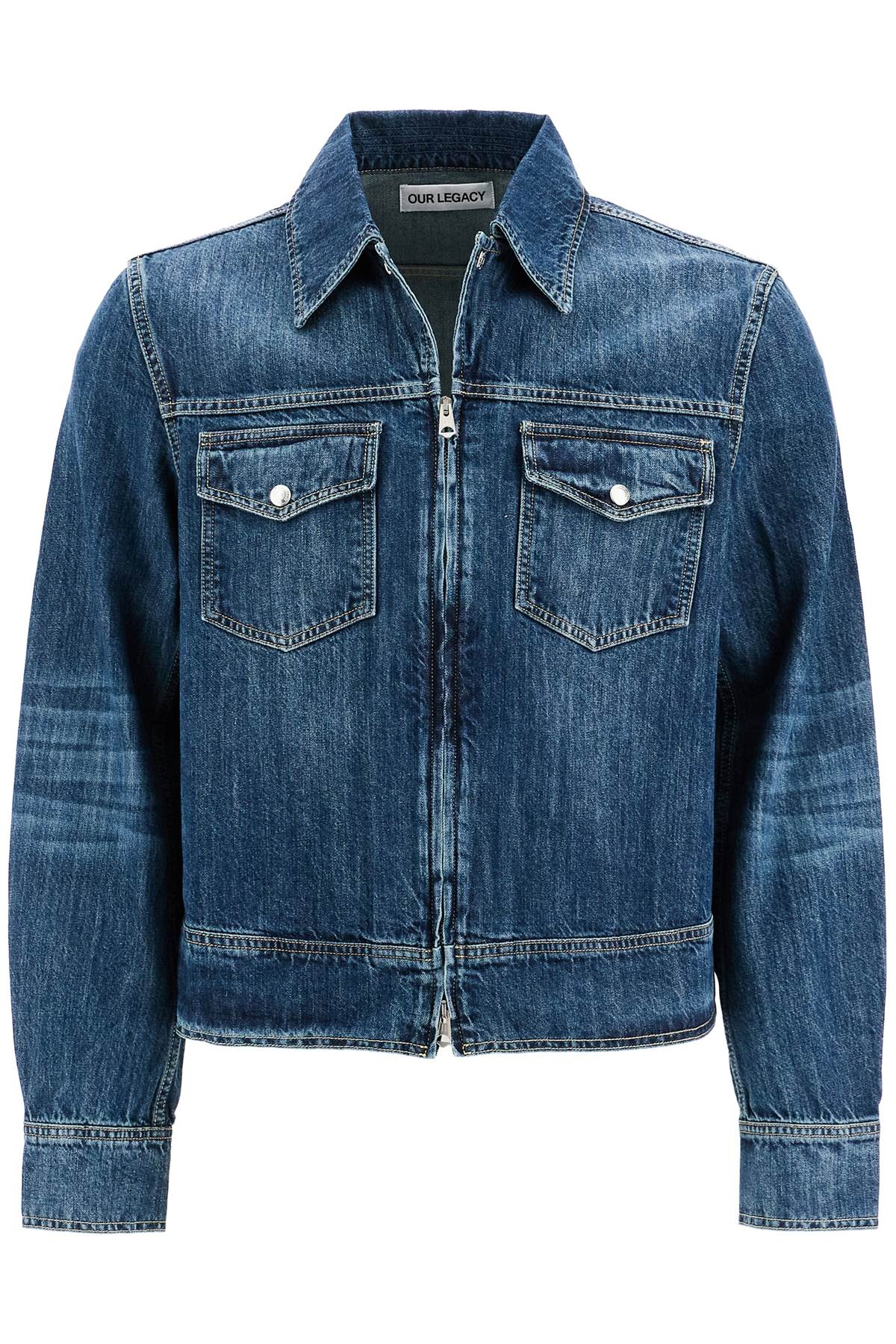 Denim Trucker Jacket For  - Blue