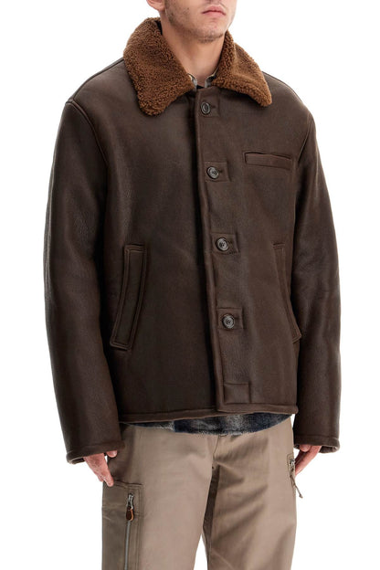 Alaska Shearling Jacket  - Brown