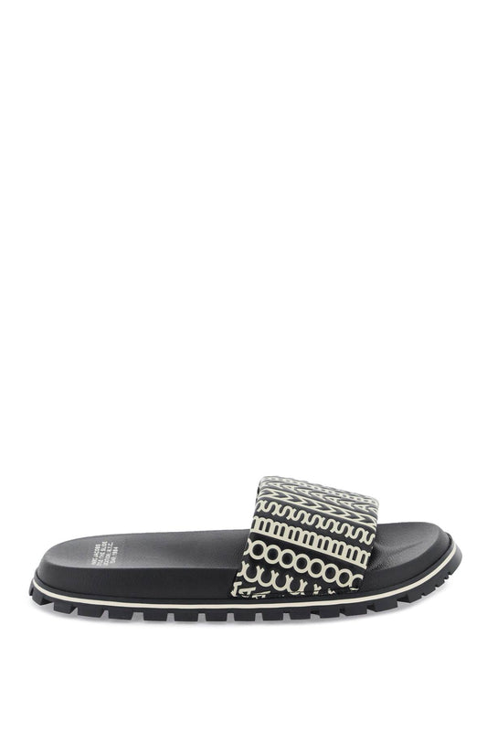 The Monogram Slide  - Black