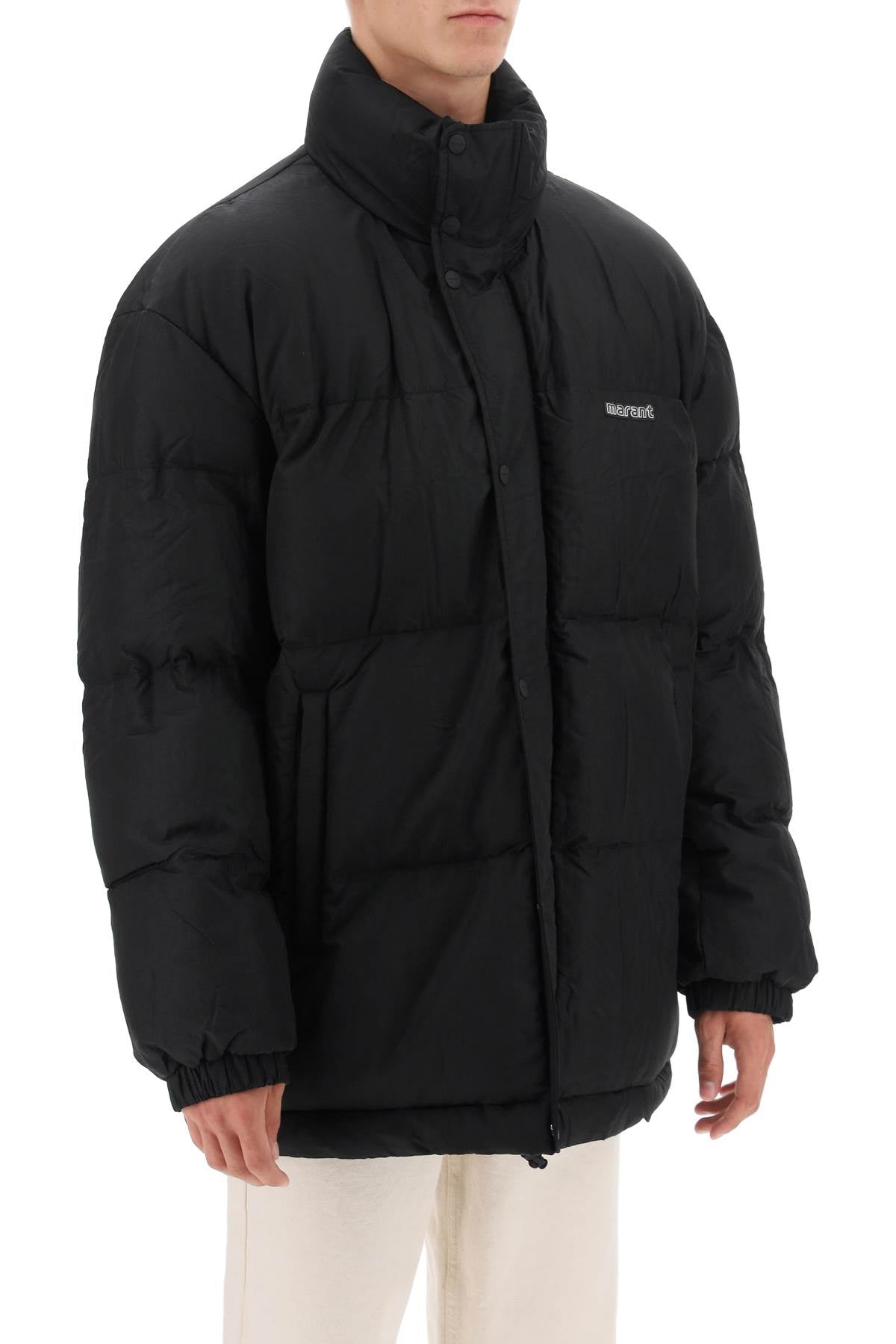 Dilyamo Oversized Puffer  - Nero