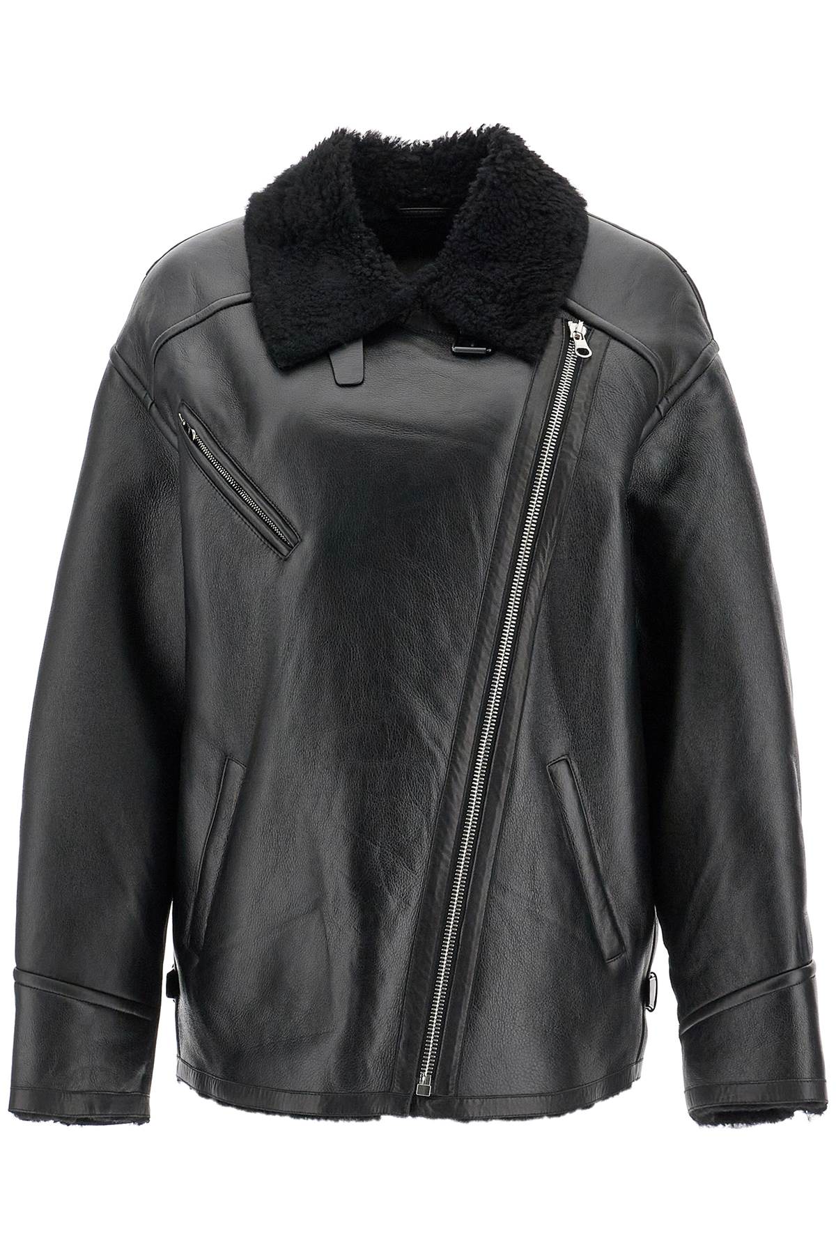 Shearling Adelina  - Black