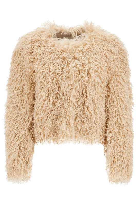 Short Faustine Coat  - Beige