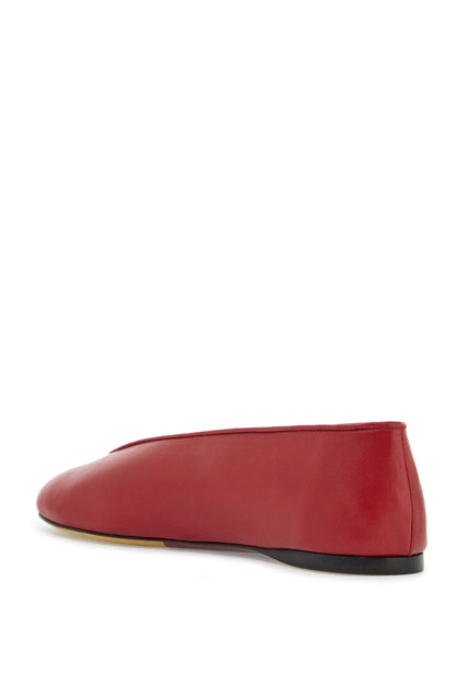 Nappa Leather Duck Baller  - Red