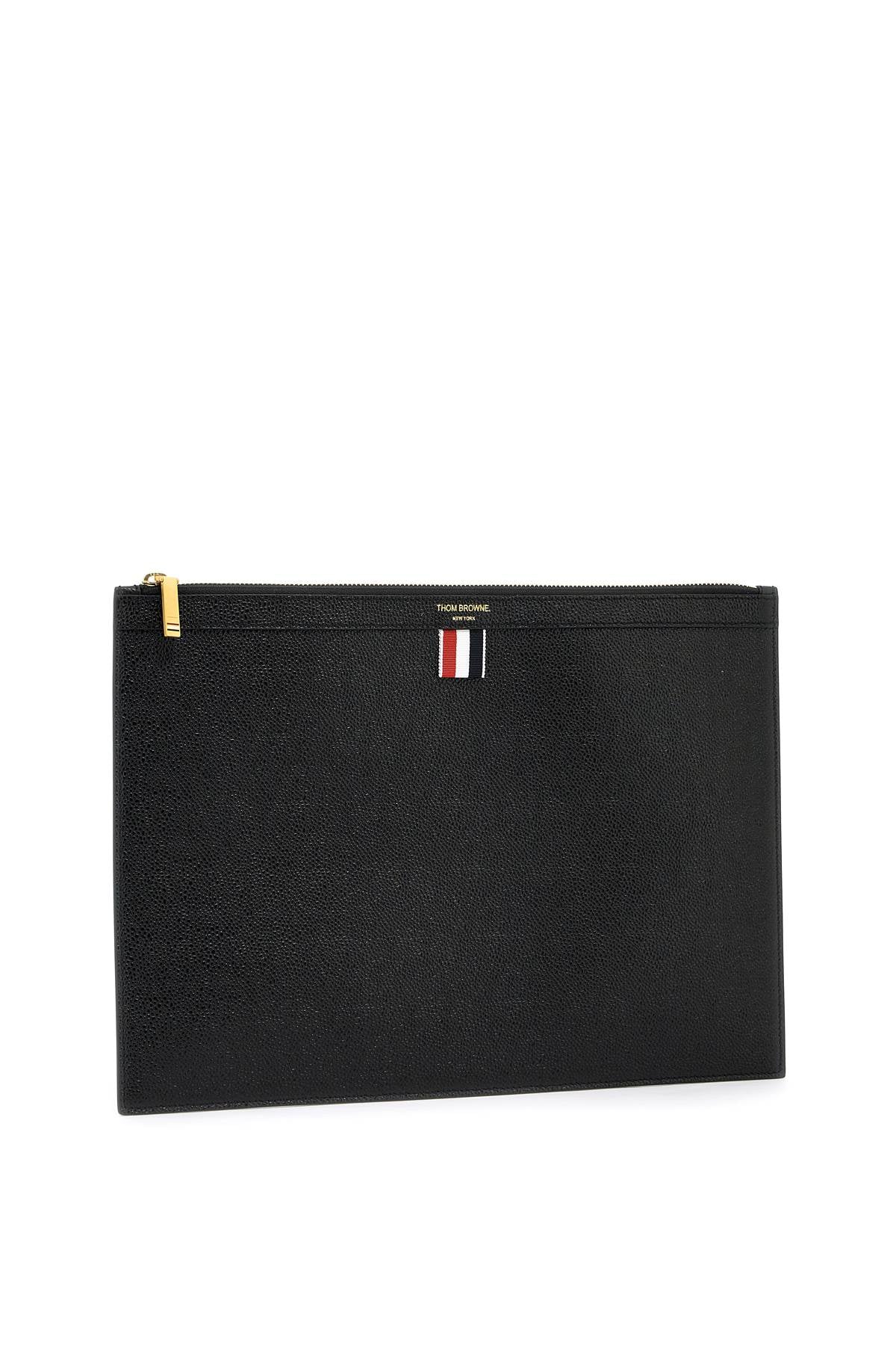 Leather Medium Document Holder  - Black