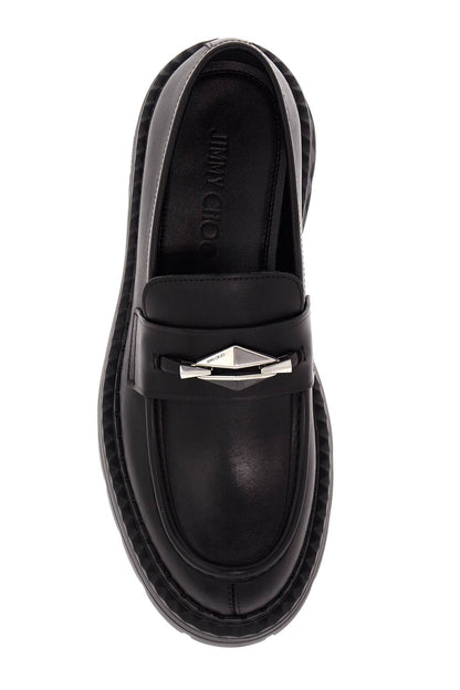 Leather Marlow Loafers  - Black