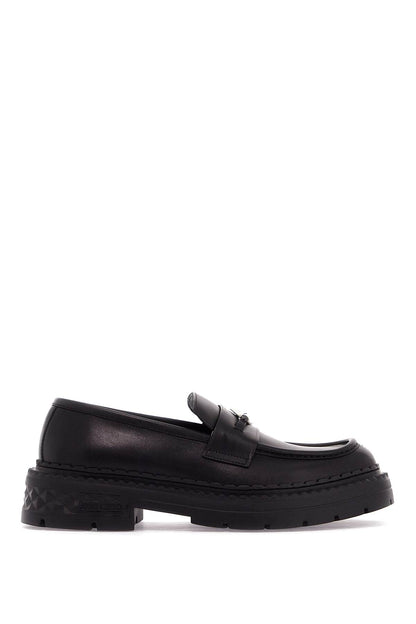 Leather Marlow Loafers  - Black