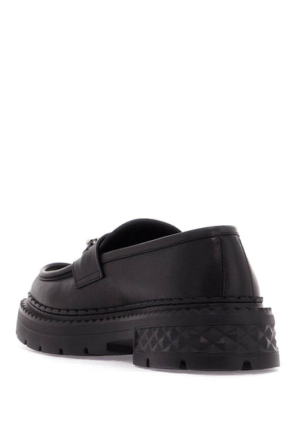 Leather Marlow Loafers  - Black