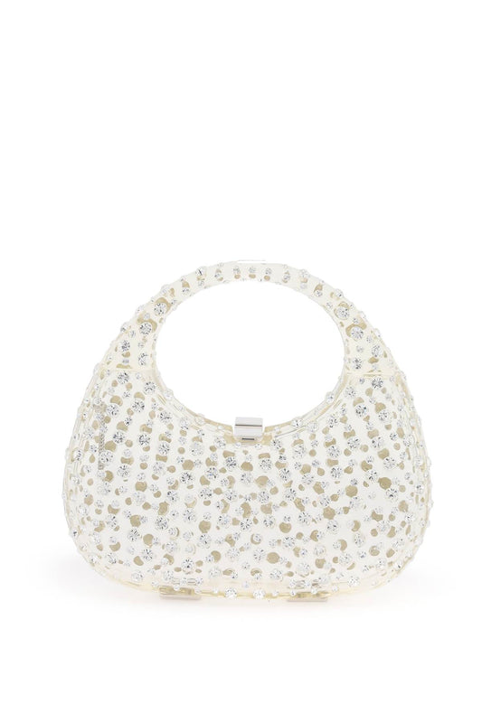 Meleni Handbag With Crystals  - Neutro