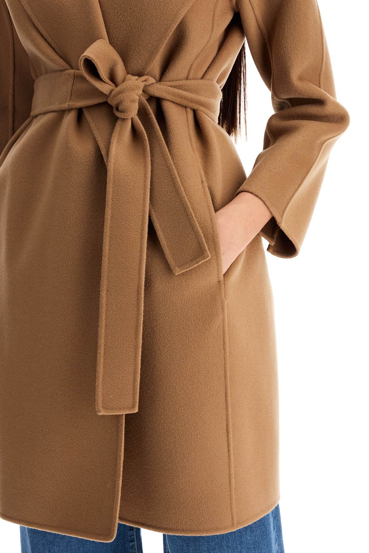 Messi Wool Coat  - Beige