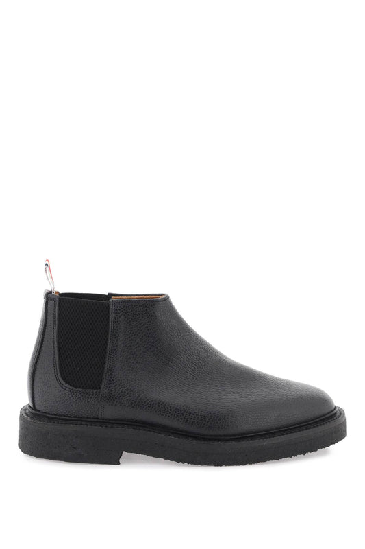 Mid Top Chelsea Ankle Boots  - Nero