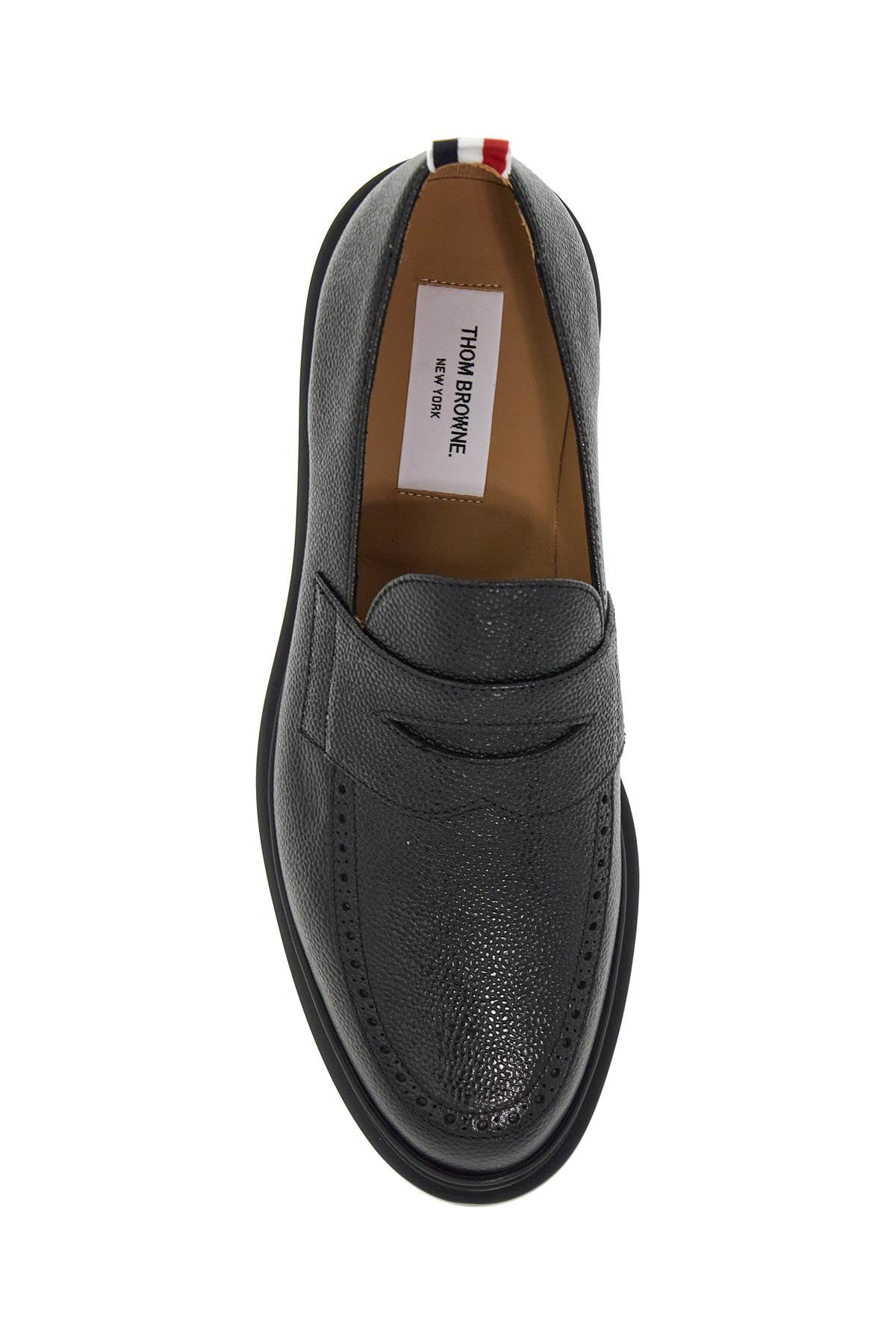 Leather Loafers  - Black