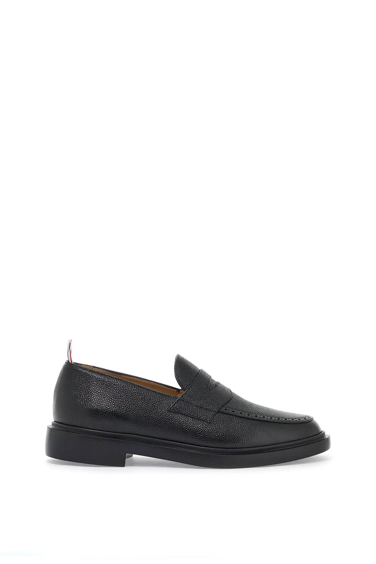 Leather Loafers  - Black