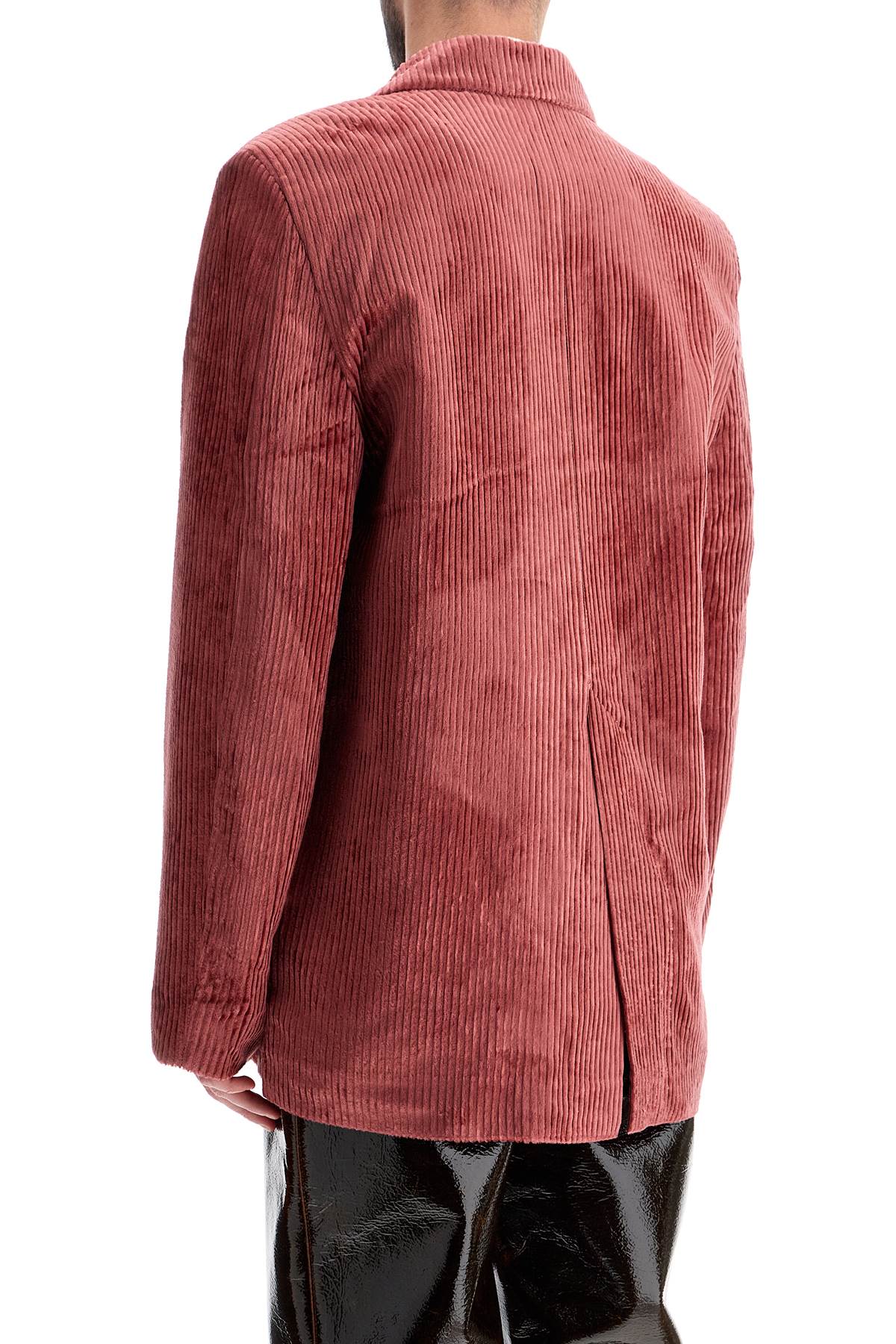 Corduroy Blazer For Men  - Pink