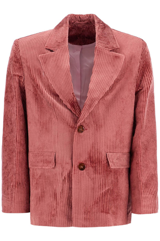 Corduroy Blazer For Men  - Pink