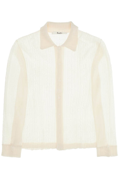 'riku Merino Wool Shirt  - White