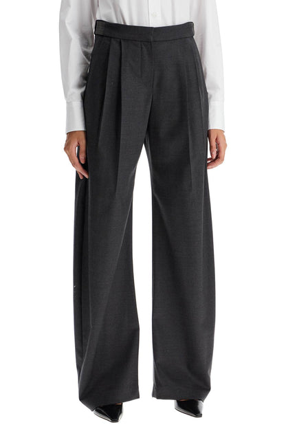 Stretch Wool Trousers For Men/w  - Grey