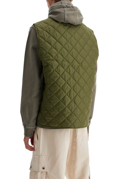 Lowerdale Quilted Vest  - Green