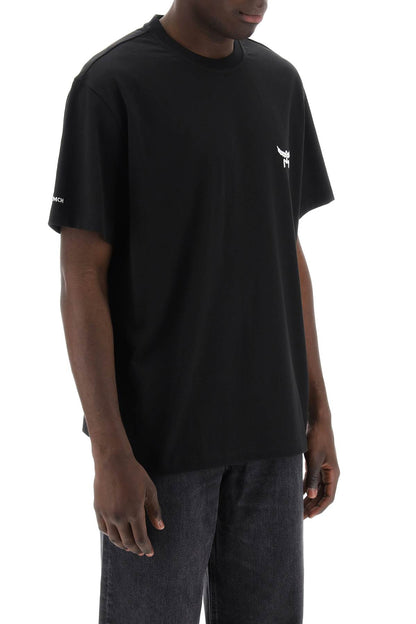 Laurel Embroidered T-shirt  - Black