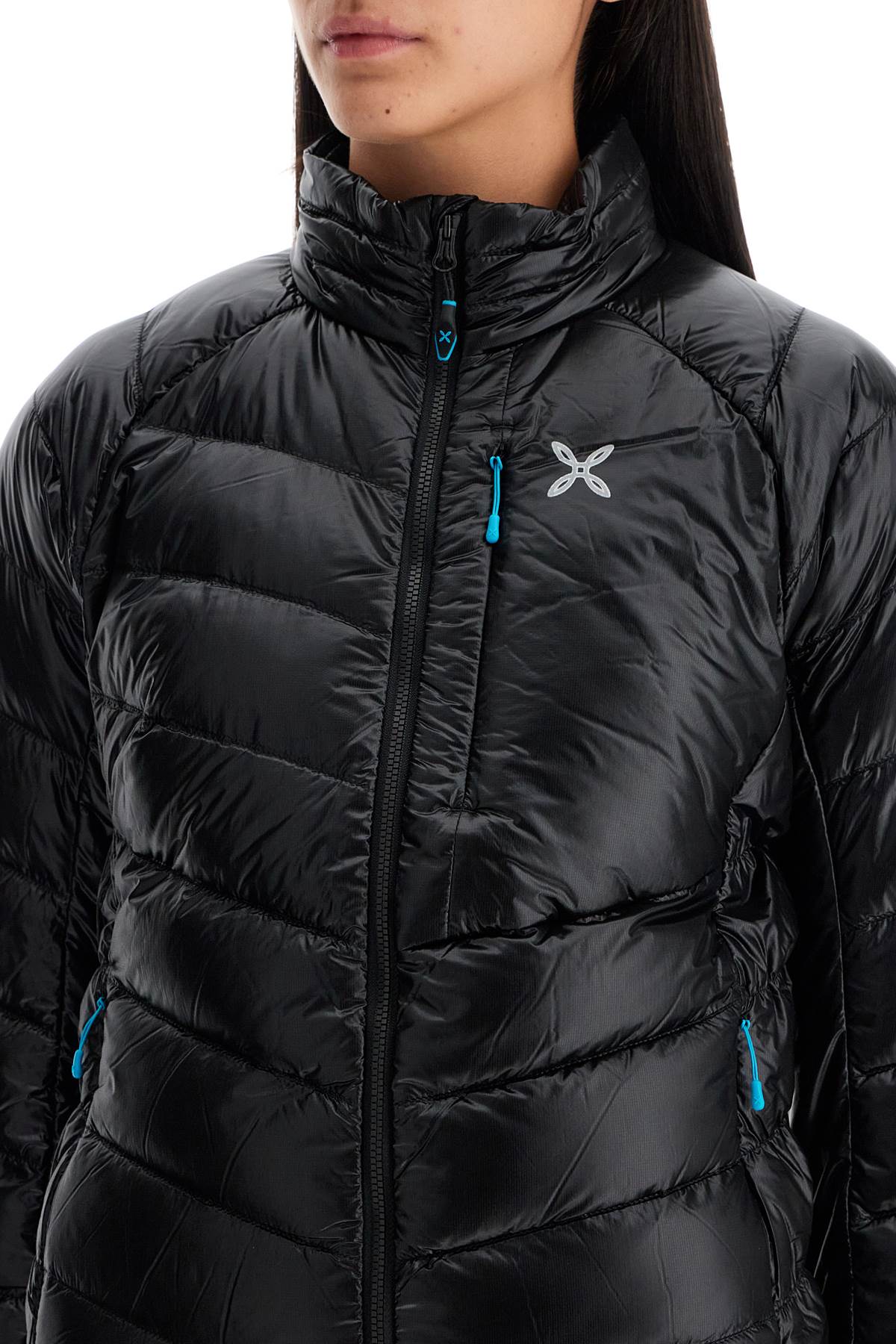 Short Helios Down Jacket  - Black