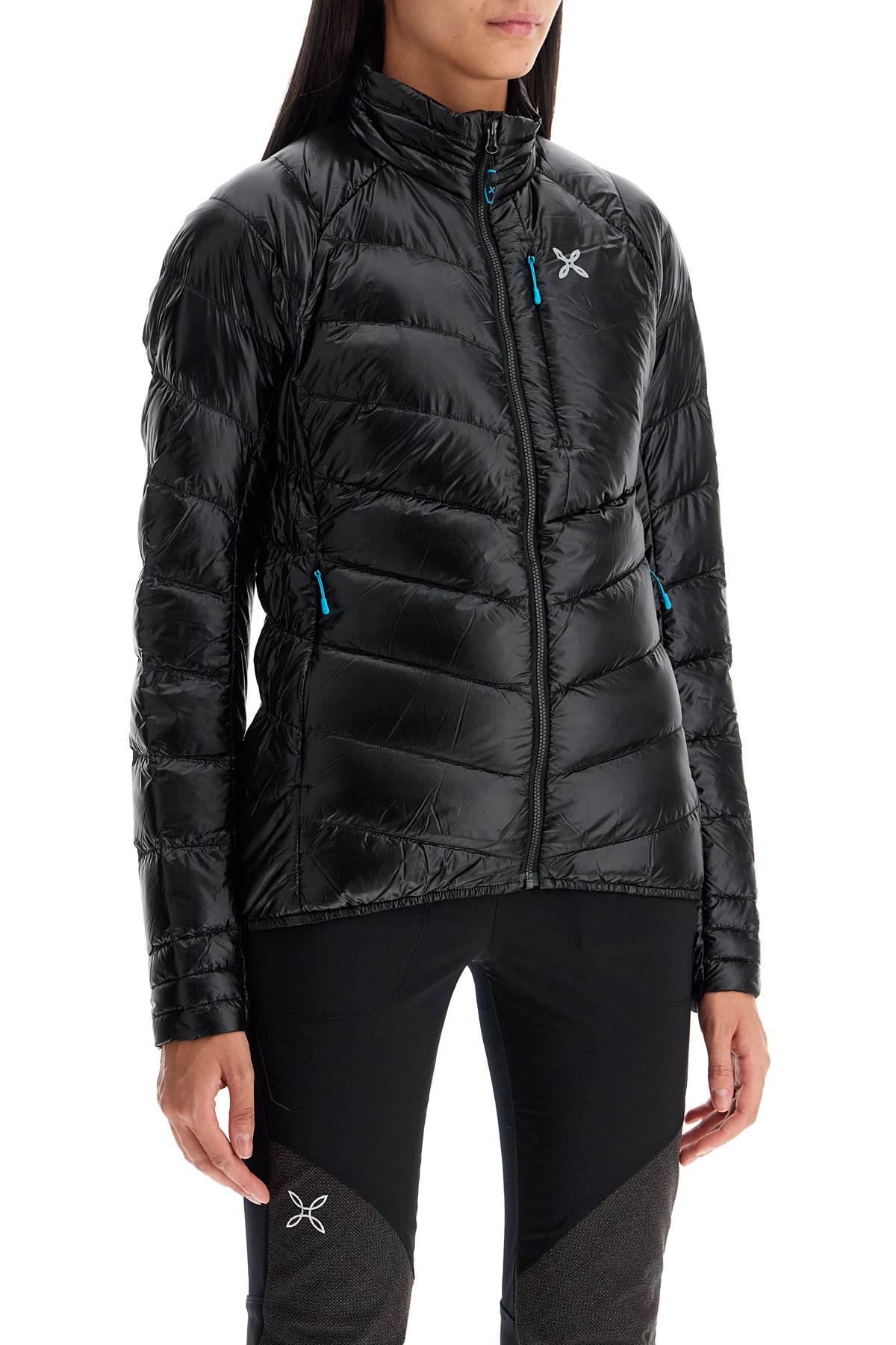 Short Helios Down Jacket  - Black