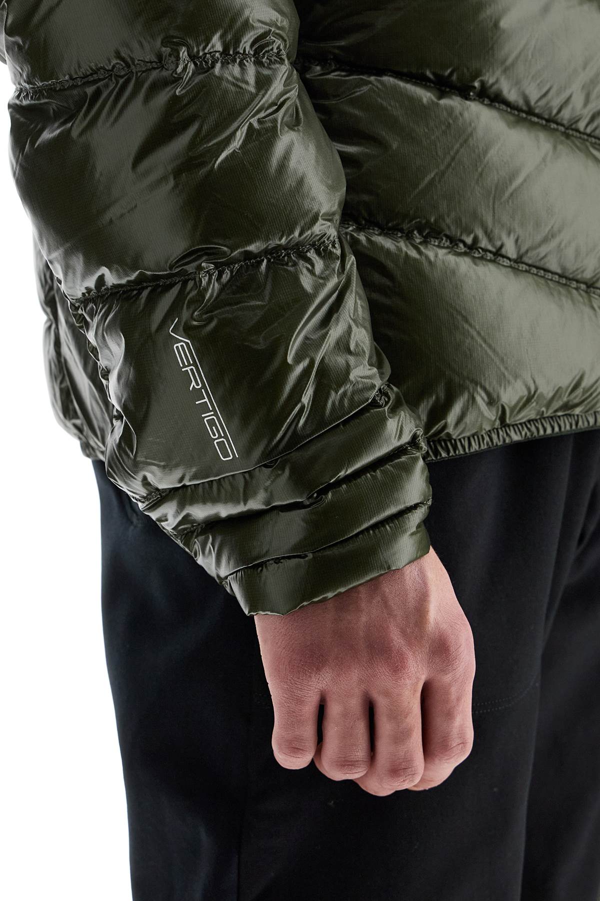 Short Helios Down Jacket  - Green