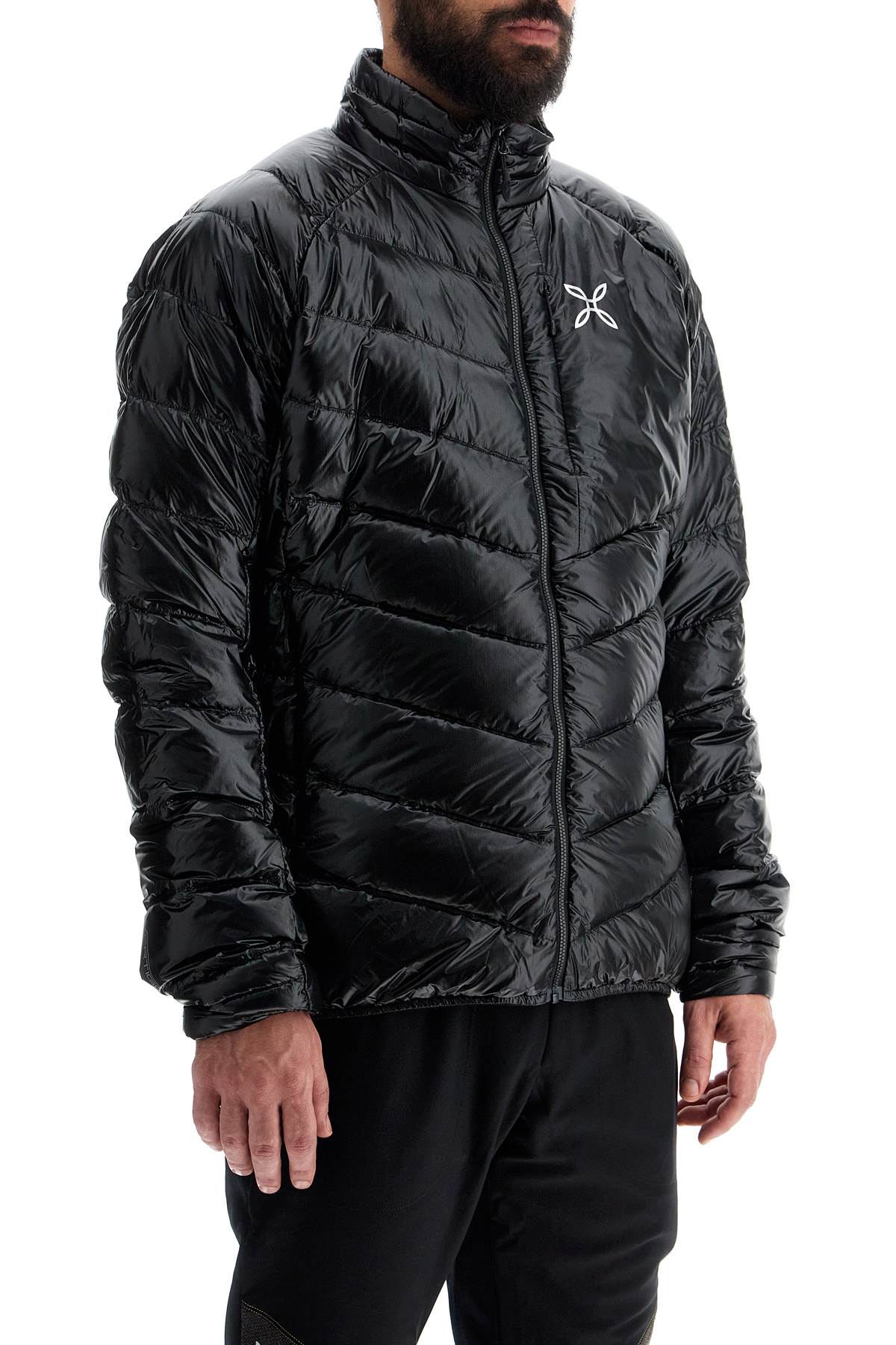 Short Helios Down Jacket  - Black