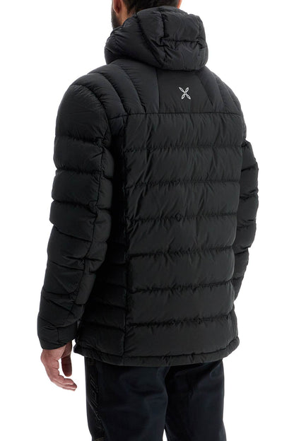 Hooded Down Jacket Ren  - Black