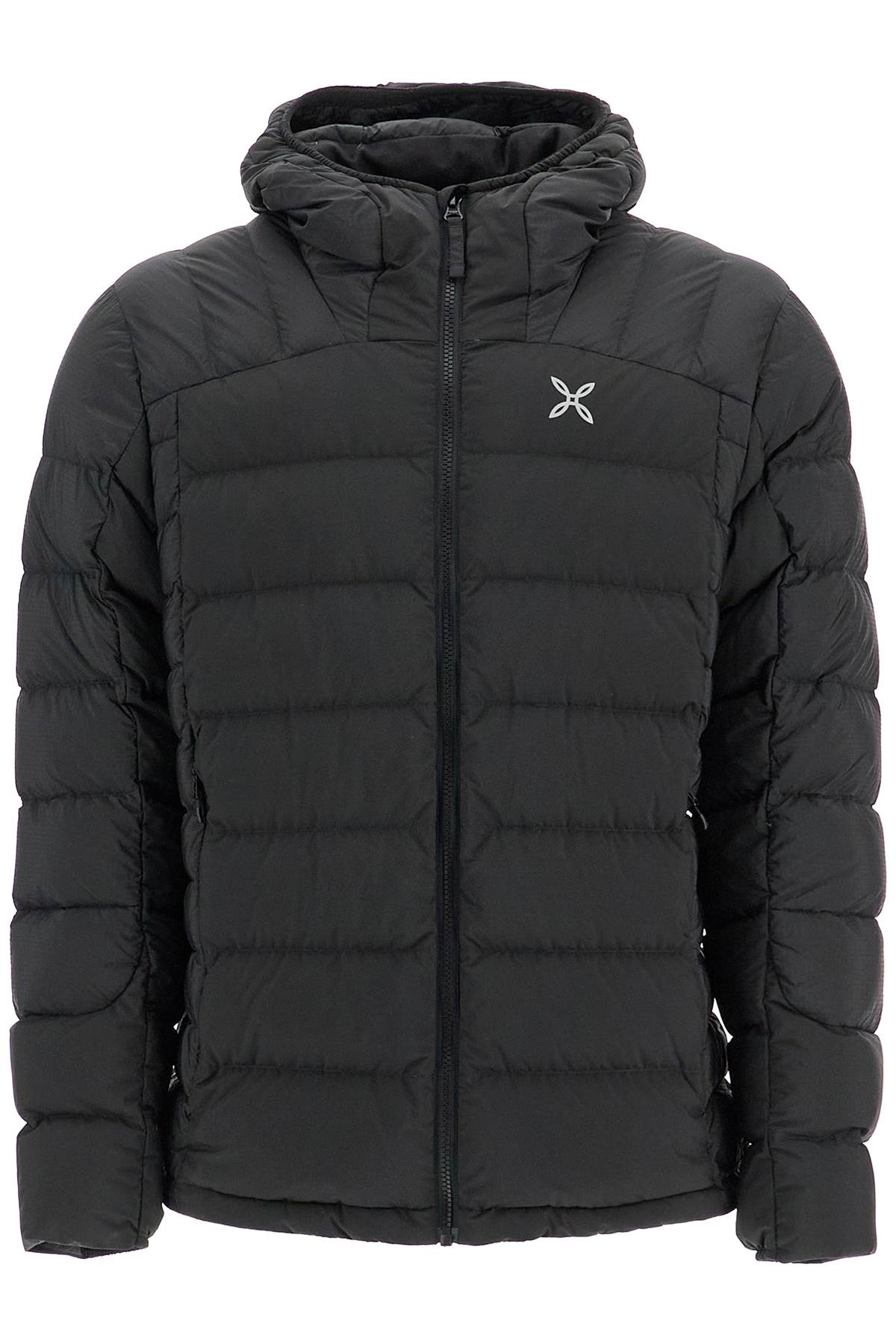 Hooded Down Jacket Ren  - Black