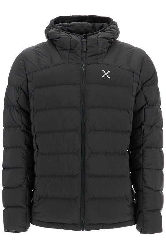 Hooded Down Jacket Ren  - Black