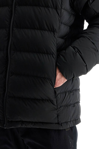 Hooded Down Jacket Ren  - Black