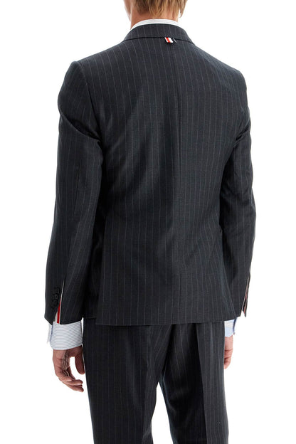 Woolen Pinstripe  - Grey