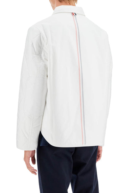 Lightweight Quilted Cotton Jacket  - White