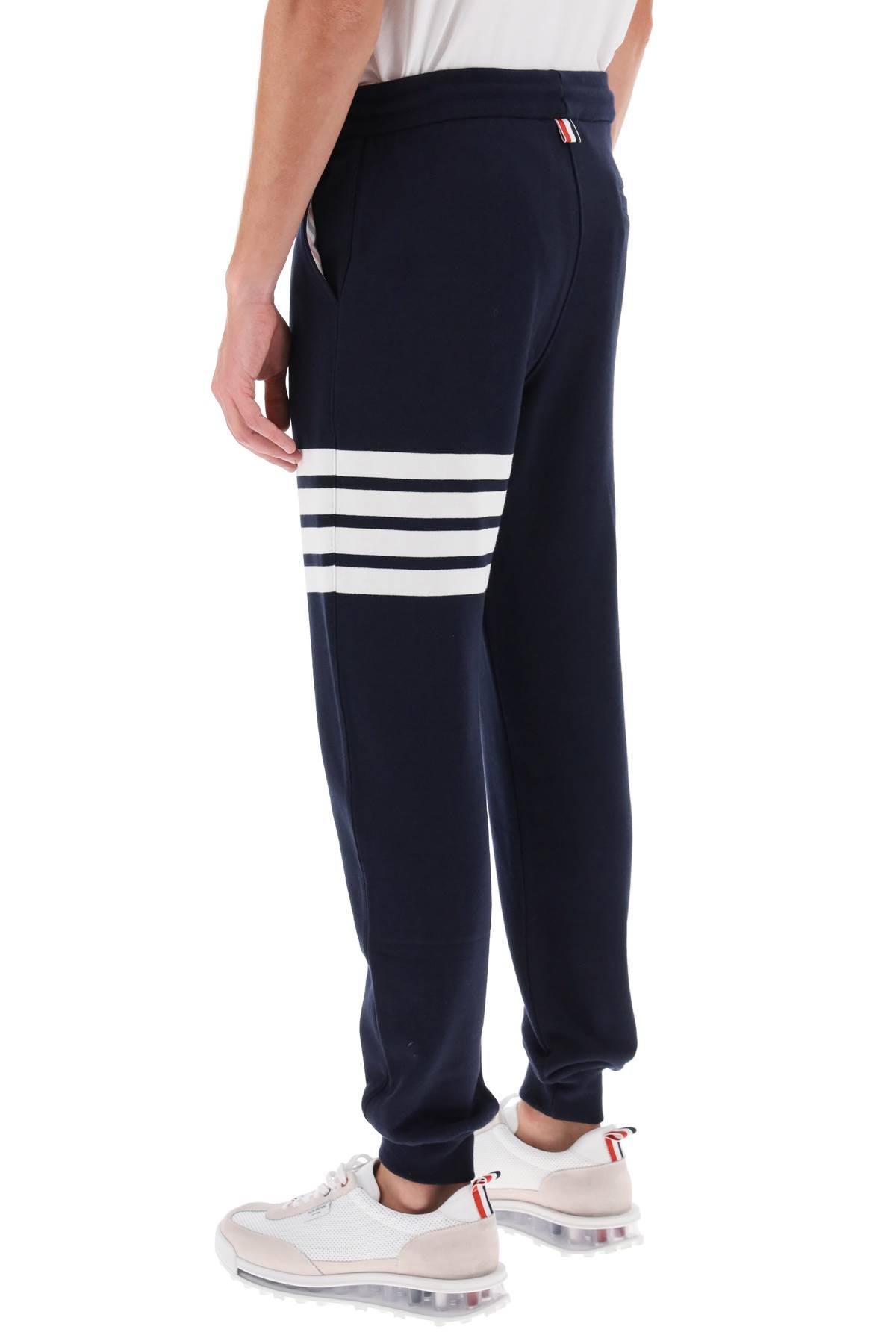 4-bar Sweatpants  - Blue