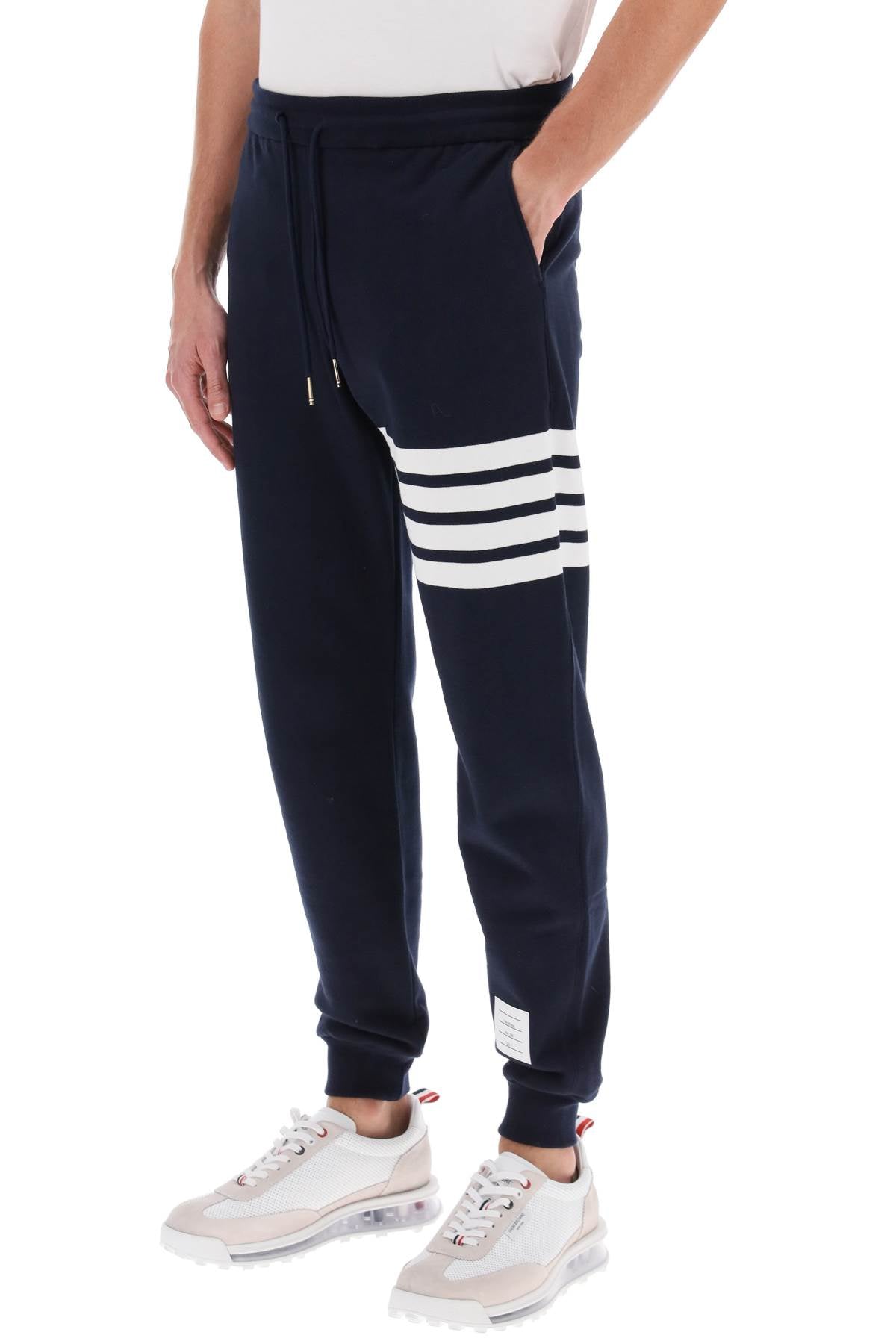 4-bar Sweatpants  - Blue