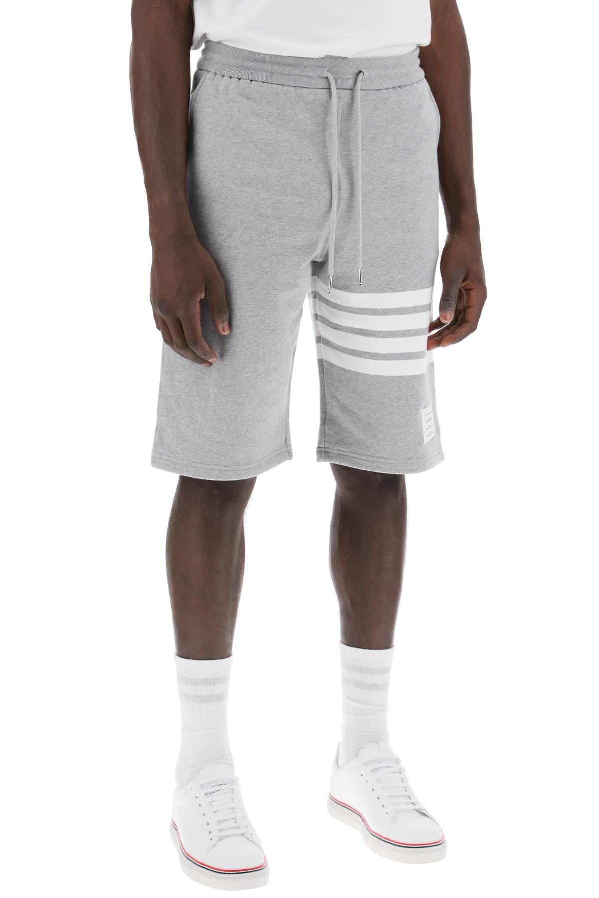 4-bar Sweat Shorts  - Grey