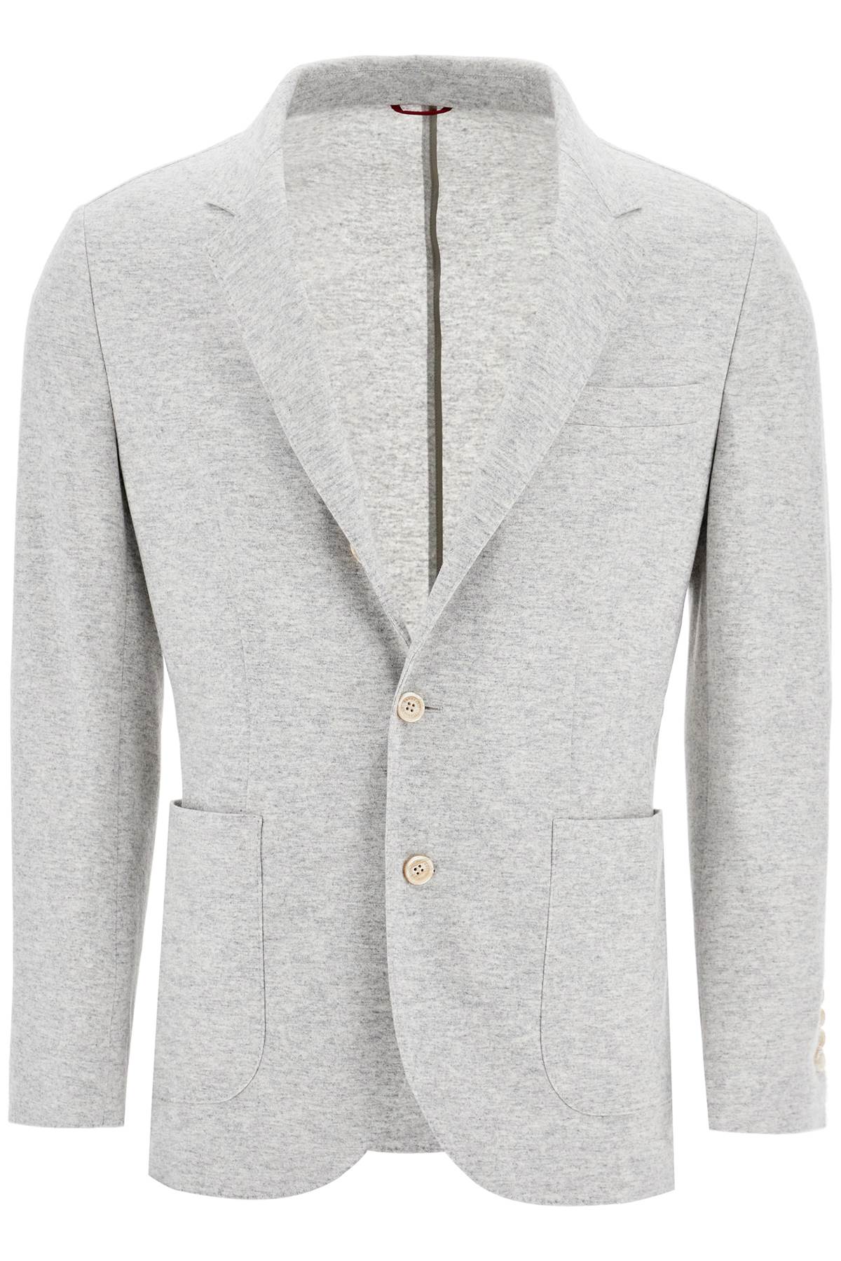 Cashmere Jersey Blazer For A  - Grey