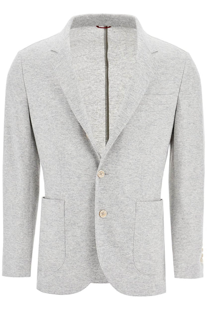 Cashmere Jersey Blazer For A  - Grey