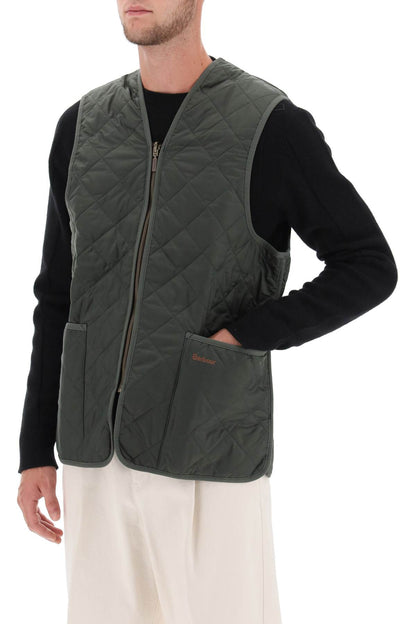 Quilted Vest  - Green