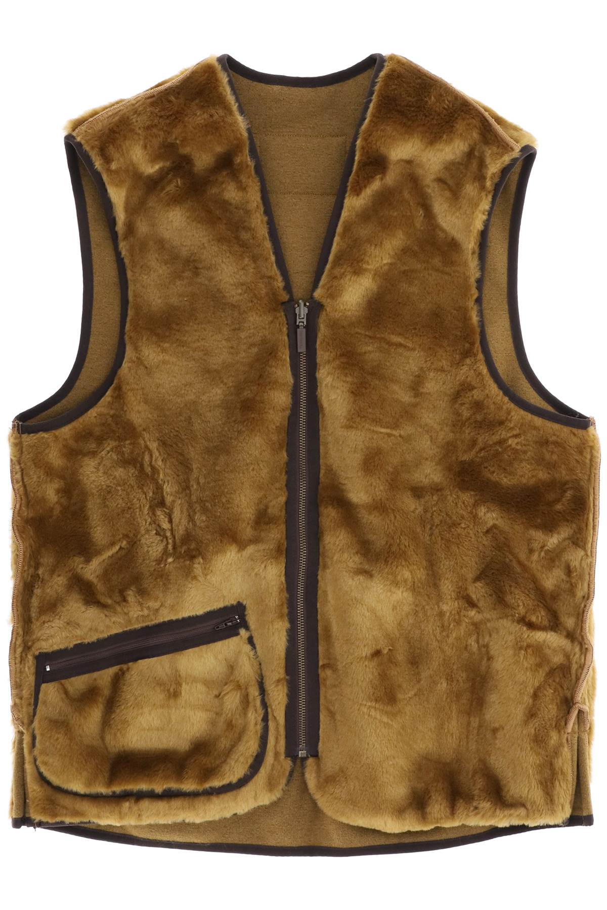 Reversible Vest  - Beige